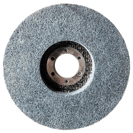 Arc Abrasives Non-Woven Depressed Center Discs, Type 27, 4 1/2 in Dia, 7/8 in Arbor Hole Size, Silicon Carbide ZU4550F2233