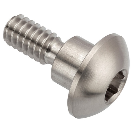 Zoro Select Binding Screw, 1/4"-20, Stainless Steel, Plain Z1624