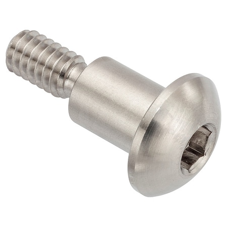 Zoro Select Binding Screw, 1/4"-20, Stainless Steel, Plain Z1770