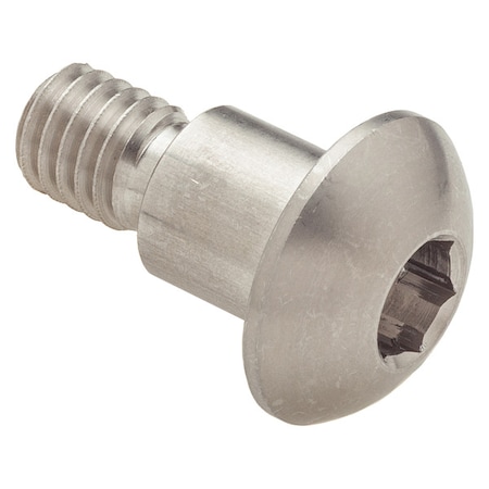 Zoro Select Binding Screw, 3/8"-16, Stainless Steel, Plain Z1772