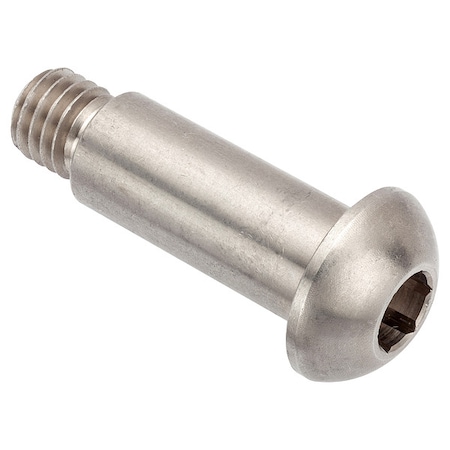Zoro Select Binding Screw, 1/2"-13, Stainless Steel, Plain Z1782
