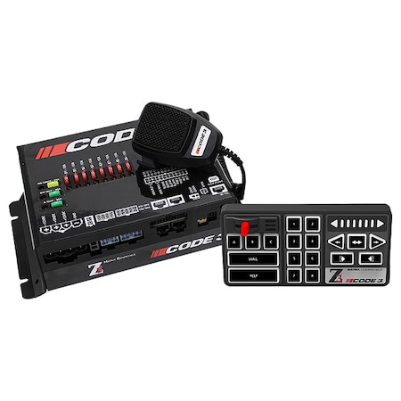 Code 3 Siren, 4" H, 9 3/4" W, 12V Z3SP-1
