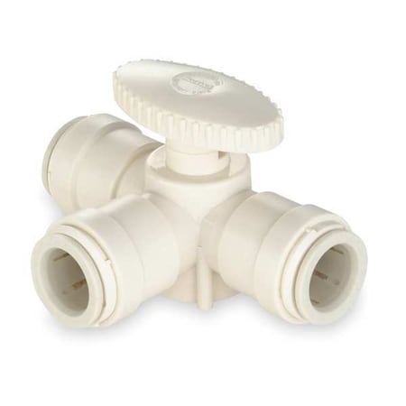 Watts 1/4-Turn Stop, 1/2 In CTS x 1/2 In CTS 3538-10