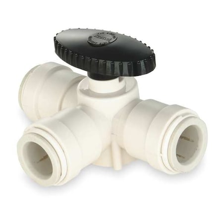 Watts 1/4-Turn Stop, 1/2 In CTS x 1/2 In CTS 3541-10