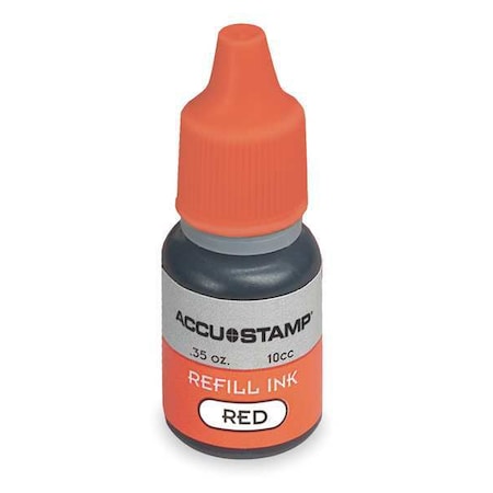 Cosco Pre-Inked Stamps, Red, 0.35 oz. 038791