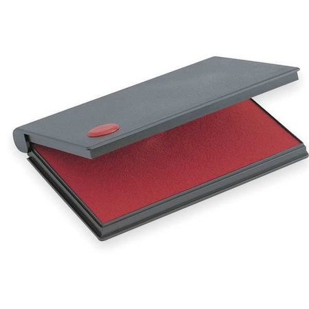 Cosco Stamp Pad, Size 1, Color Ink Red 038786 | Zoro