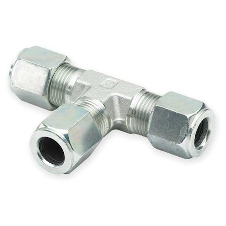 Parker 1/4" Compression 316 SS Union Tee 4 JBU-SS