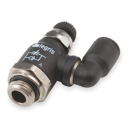 LEGRIS Flow Control Regulator, Tube Sz 8mm 7040 08 10