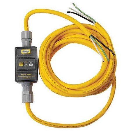 Hubbell Gfp3c20m Line Cord Gfci 3 Ft Ylw 20a 5 20p 120v Zoro Com