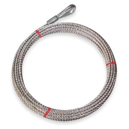 DAYTON Cable, 3/8 In, 100 Ft, 2880 lb. Capacity 1DLB7