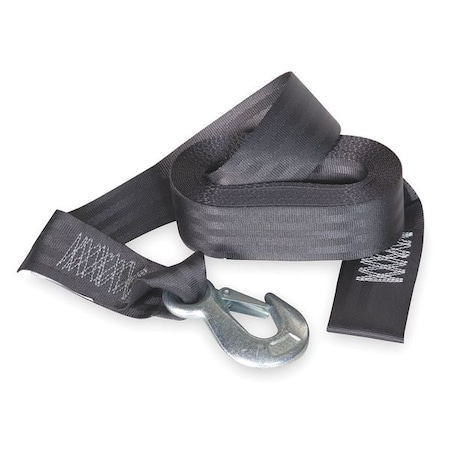 Dayton Winch Strap, Polyester, 2 In. x 20 ft. 1DLK3