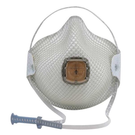 Moldex Disposable Respirator, N95, Molded, Dual, Non-Adjustable, Molded Nose Bridge, S 2701N95
