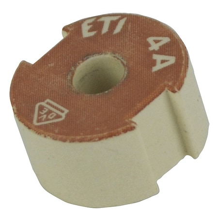 Eaton Bussmann Screw Cap Gauge, 4A Amp Range, 500V AC Volt Rating 4GD27