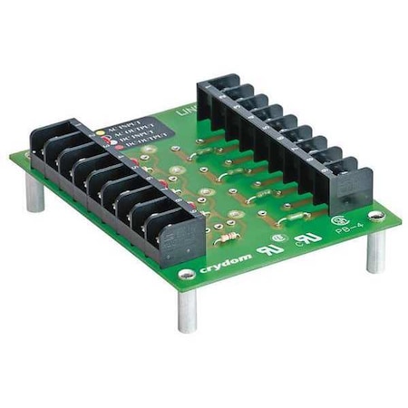 Crydom Module Mounting Board, 4 Position PB4