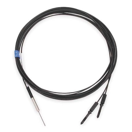 Omron Fbr Optic Cable, Diffuse, 6-9/16 ft., 10mm E32-D33
