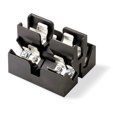 Eaton Bussmann Fuse Holder, 0 to 30A Amp Range, 600V AC/DC Volt Rating, 3 Poles, Box Lug JP60030-3CR
