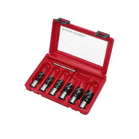 Milwaukee Tool 6-Piece HSS Annular Cutter Set 49-22-8400