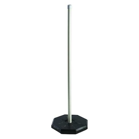 Brady Sign Post, 5 ft. L, 19 In. W, 19 In. D, 103567 103567