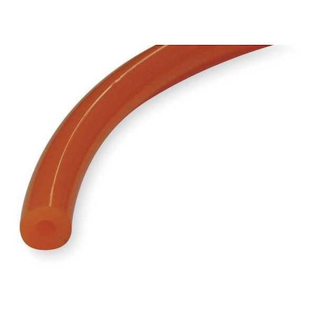Dayton Round Belt, Hollow Core, Dia 1/4 In, 50 Ft 1DYR4
