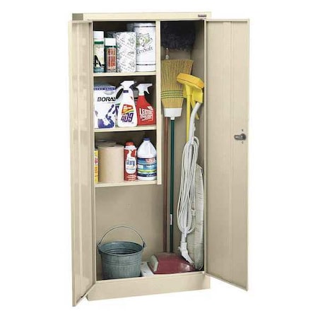 Sandusky Vfc1301566 07 320 94 Janitorial Storage Cabinet Welded 24 Ga Zoro Com