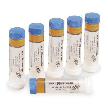 Robinair Universal Dye Cartridges, 1/4 oz 16357