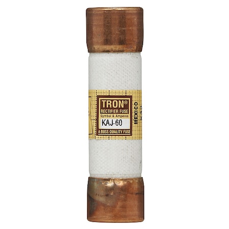 Eaton Bussmann Semiconductor Fuse, KAJ Series, 60A, Fast-Acting, 600V AC, Cylindrical KAJ-60