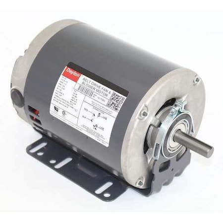 Dayton Split-Phase Belt Drive Motor, 3/4 HP, 56H Frame, 115V AC Voltage, 1,725 Nameplate RPM 1D170
