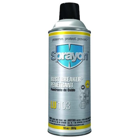 SPRAYON Penetrating Oil, Aerosol Can, 10 Oz. SC0103000