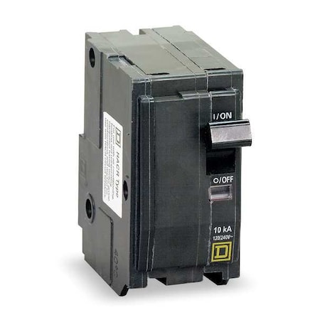 SQUARE D Miniature Circuit Breaker, QO Series 30A, 2 Pole, 120/240V AC QO230HID