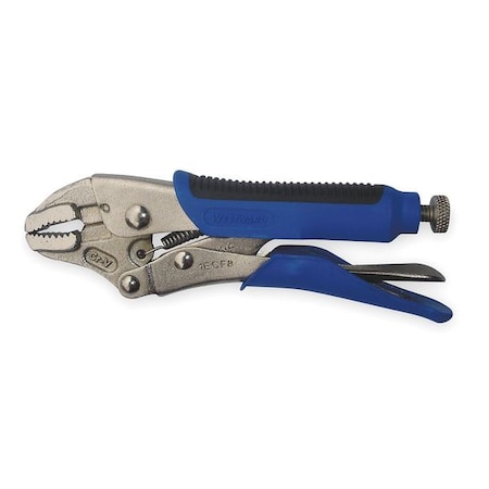 Westward 10 in Locking Adjusting Deluxe Cushion Grip Locking Plier 1ECG1