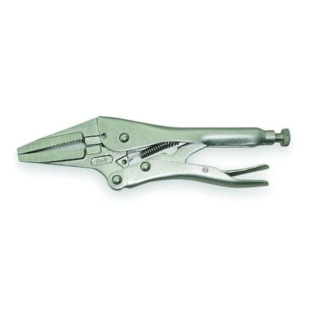 Westward 6 in Locking Adjusting Plain Grip Locking Plier 1ECF2