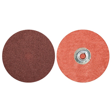 Merit Quick Change Disc, AlO, 3in, 120G, TS, PK50 69957399656