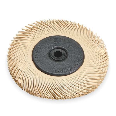 Scotch-Brite Radial Bristle Brush, T-C, 6x7/16, 6 Micron 61500187788