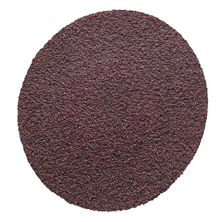 3M Quick-Change Sanding Disc, TR, 2 in Dia, Aluminum Oxide, P180 Grit, XF, Coated, 361F, 50 PK 7000000390