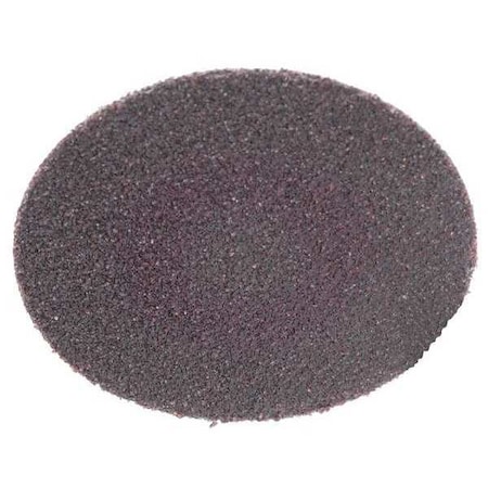 3M Quick-Change Sanding Disc, TR, 2 in Dia, Aluminum Oxide, 80 Grit, YF, Coated, 361F, 50 PK 7000000381