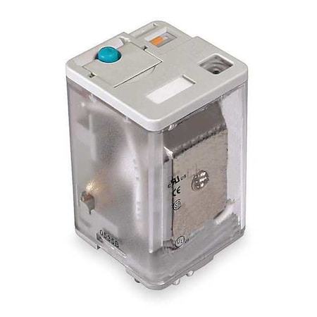 Dayton Plug-In, General Purpose Relay, Octal, 10 A, 8 Pins 1EGY3