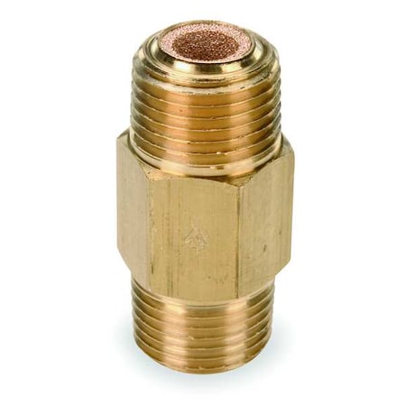 Speedaire Nipple Filter, 1/4 NPT, 40 Micron 1EJV3