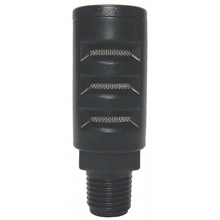 Speedaire Silencer Muffler, 1/4 In MNPT, 11/16 Hex 1EJW1