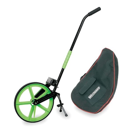 Westward Measuring Wheel W/Stand, 3 Ft, Wt 47.6 Oz 1EJX8