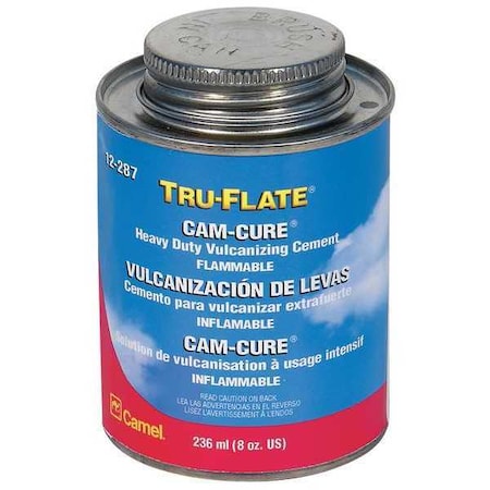 Tru-Flate Cam-Cure Cement, 8 oz. 12-287