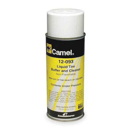 Tru-Flate Tire Buffer/Cleaner, Non-Flammable, 16 Oz 12-093