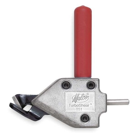Malco Turbo Shear, Left Cut, 18 Ga Mild Steel TS1