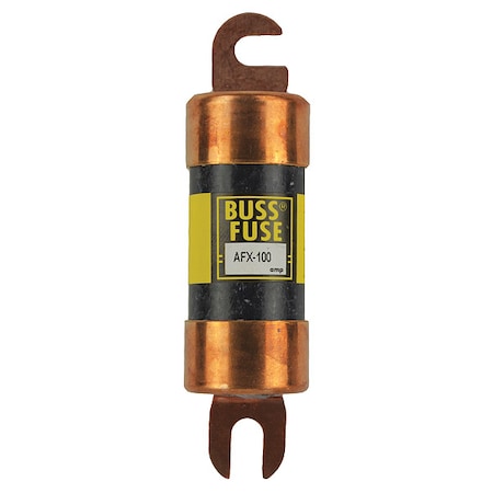 Eaton Bussmann Semiconductor Fuse, AFX Series, 100A, Fast-Acting, 125V AC, Blade AFX-100