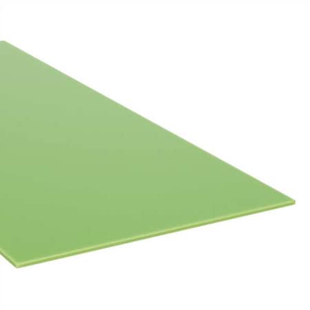 ZORO SELECT Clear Polycarbonate Sheet Stock 96" L x 48" W x 0.236" Thick 3GYA9