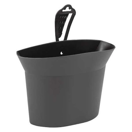 Bell polypropylene Trash Can, Black 00030-8
