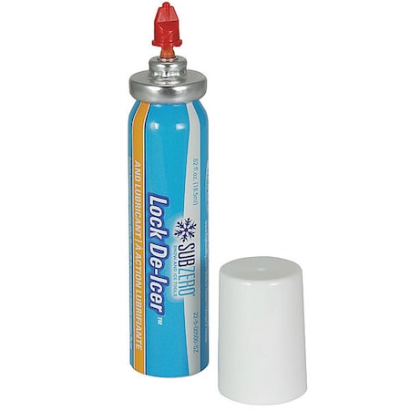 いと　no5 Subzero 0.625 oz Lock De-Icer Aerosol can (22-5-00500-SZ) | Zoro