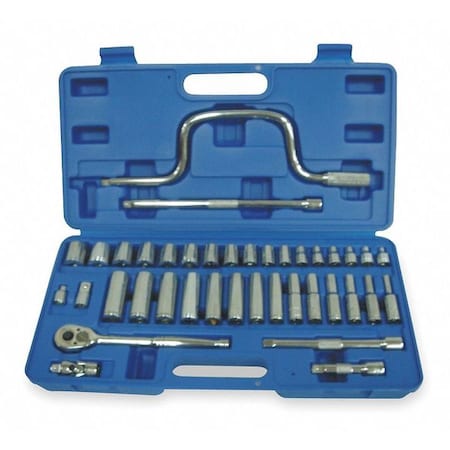 Westward 3/8" Drive Metric, 39 pcs 1EZR7