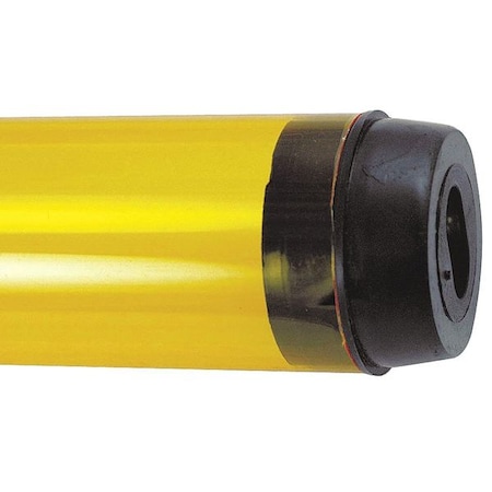 LUMAPRO Sleeve, Safety, 96 In, Yellow 4VC52