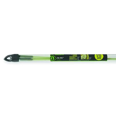 GREENLEE Glow Rod, 5 ft to 15 ft, Fiberglass 540-15