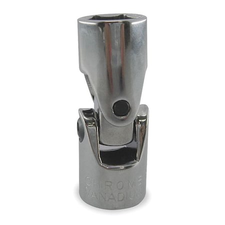 Westward 3/8 in Drive, 10mm 6 pt. Metric Socket, 6 Points 1EZZ7
